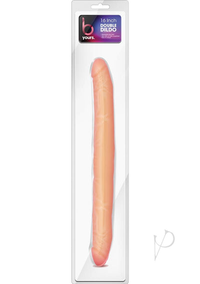 16`` Double Dildo Beige_0