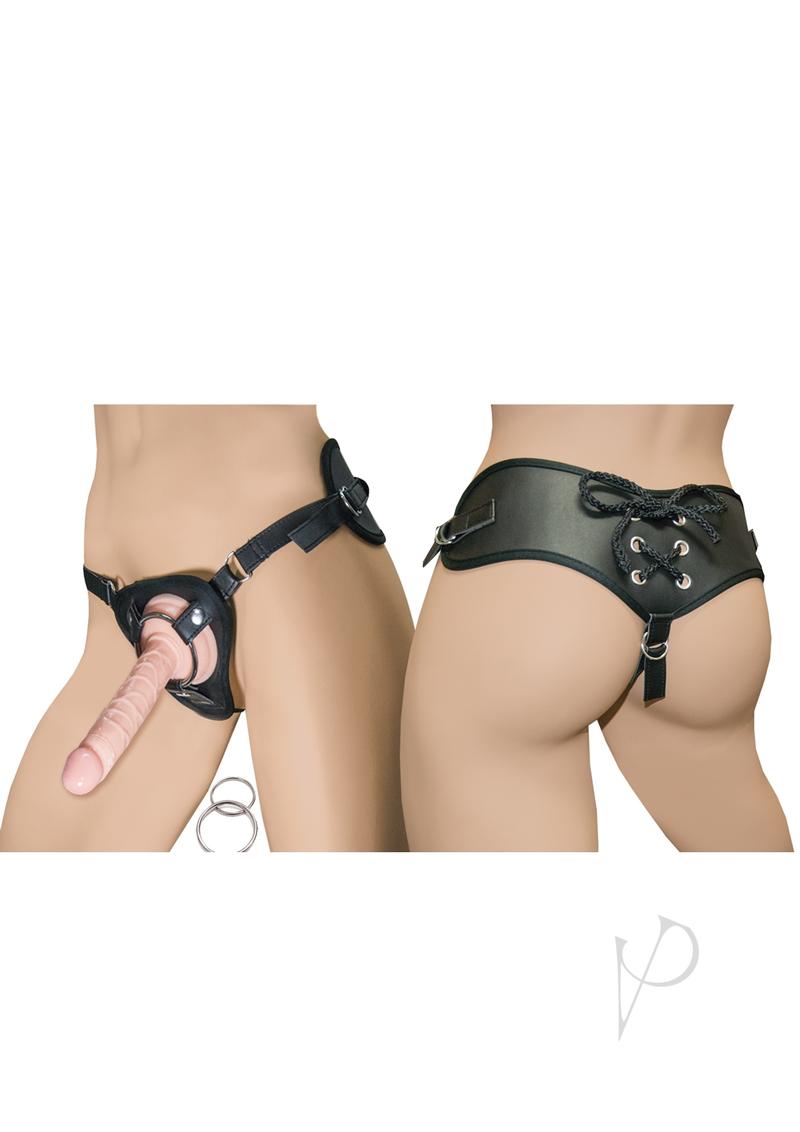 Aaw 5 Straight Dong W/harness Flesh_1