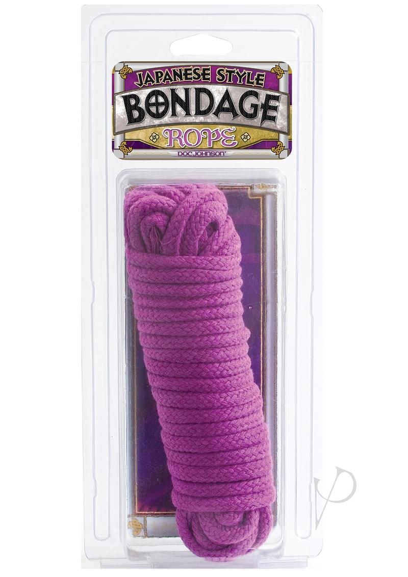 Japanese Cotton Bondage Rope Purple_0