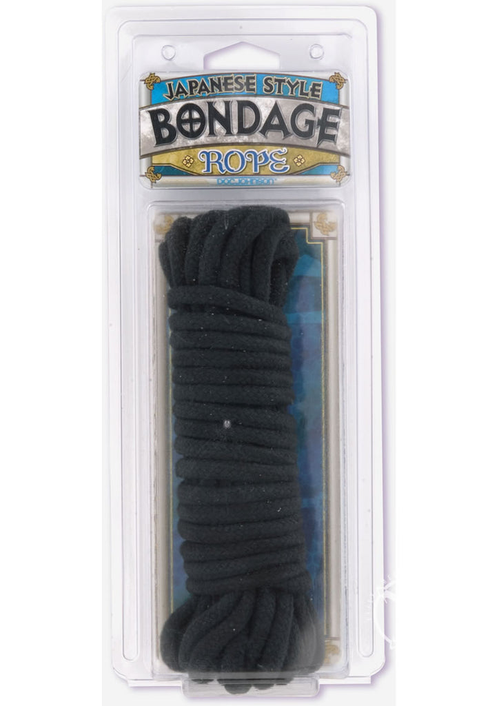 Cotton Bondage Rope Black_0