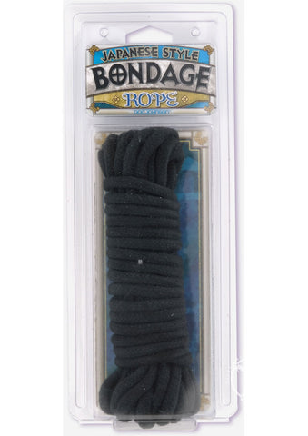 Image of Cotton Bondage Rope Black_0