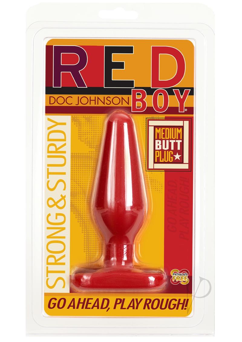 Red Boy Medium Butt Plug_0