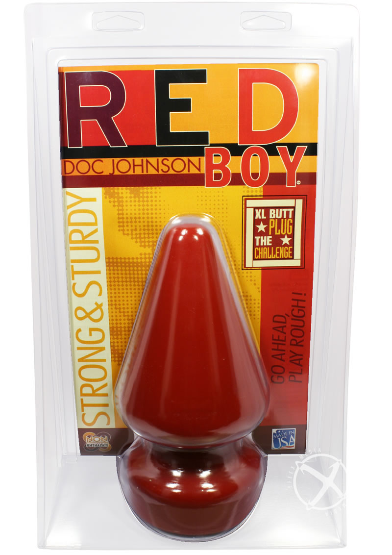 Red Boy Extra Large Butt Plug_0