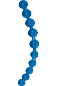 Blue Jumbo Thai Anal Beads_1