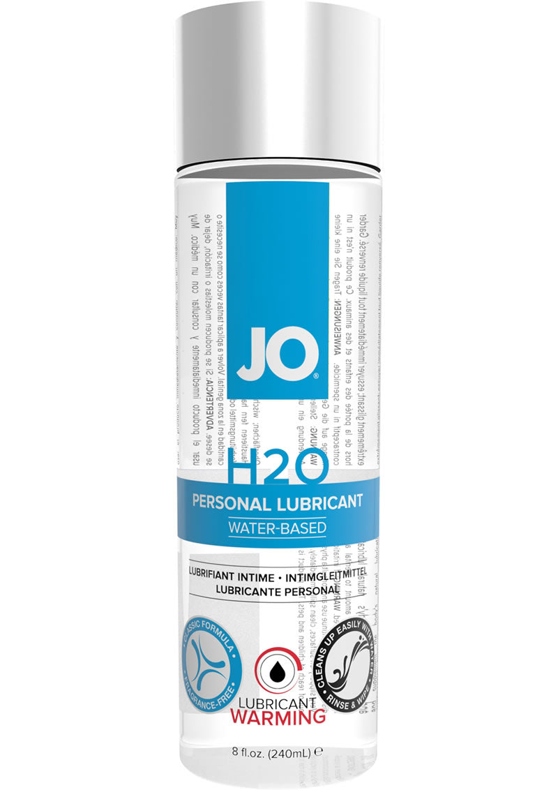 Jo H2o Lube Warming 8oz_0