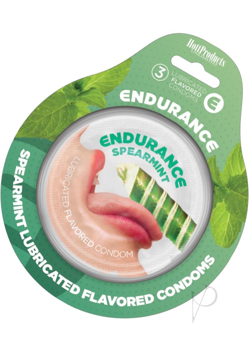 Endurance Condom Spearmint 3`s_0