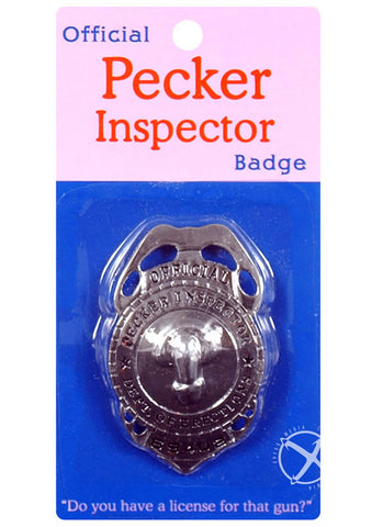 Pecker Inspector Badge_0