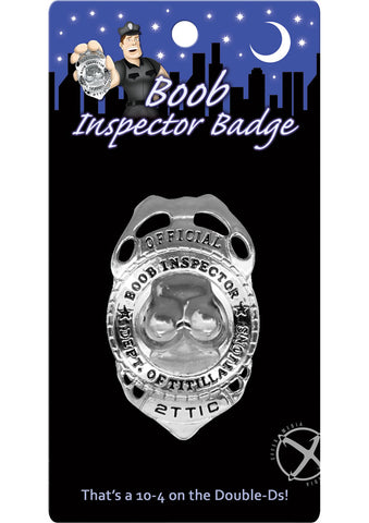 Image of Boob Inspector Badge_0