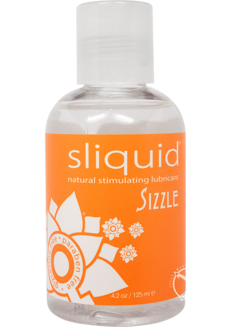 Sliquid Naturals Sizzle Warming 4oz_0
