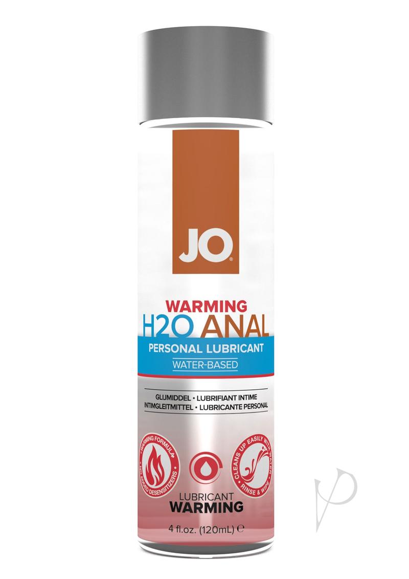 Jo Anal H2o Lube Warming 4oz_0