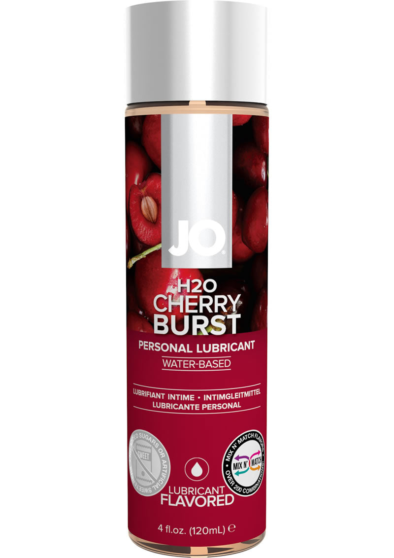 Jo H2o Flavor Lube Cherry Burst 4oz_0