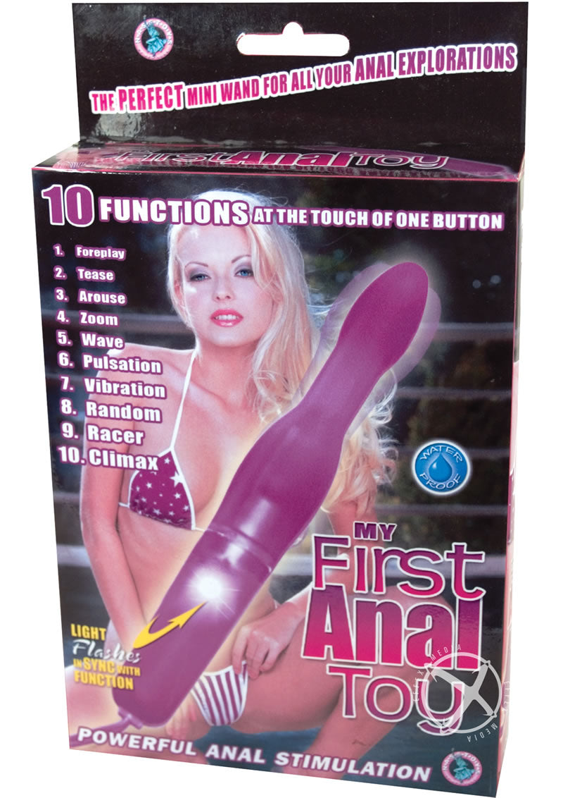 My First Anal Toy - Purple_0