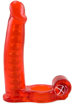 Dbl Penetrator Cockring - Red_1