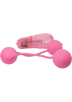 Real Skin Vibe Ben Wa Balls - Pink_1