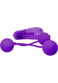 Real Skin Vibe Ben Wa Balls - Purple_1