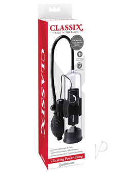 Classix Vibrating Power Pump Black_0