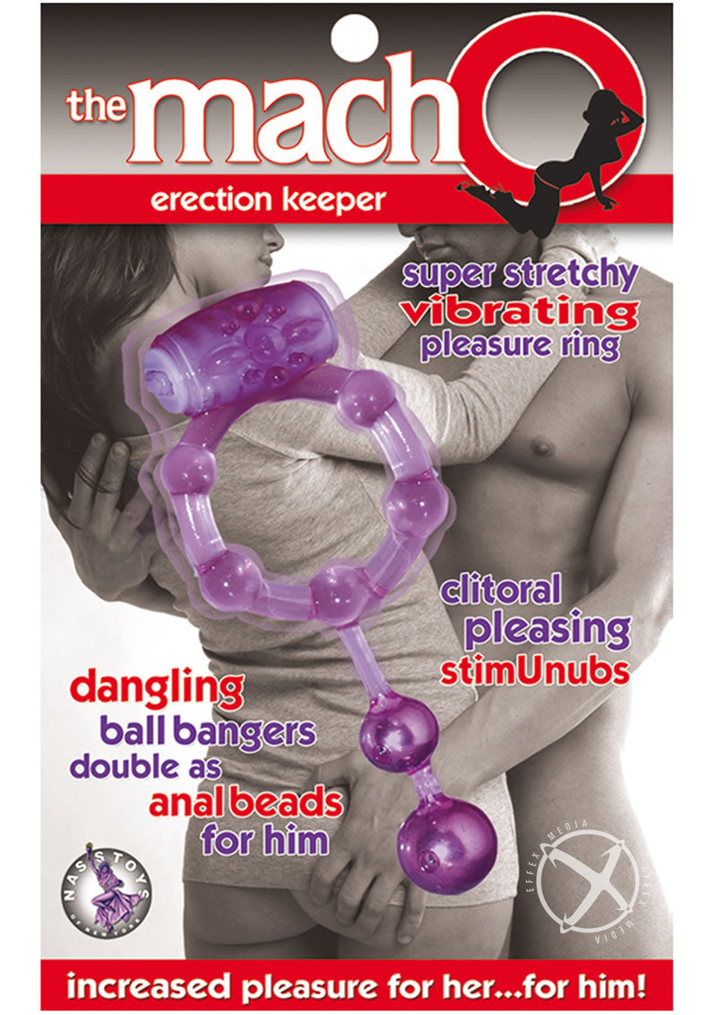 Macho Erection Keeper - Purple_0