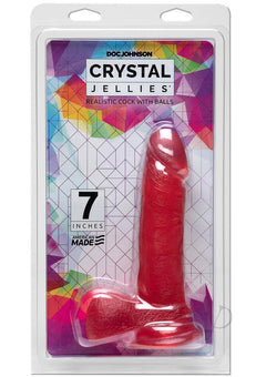 Crystal Jellies Ballsy Cocks 7 Pink_0
