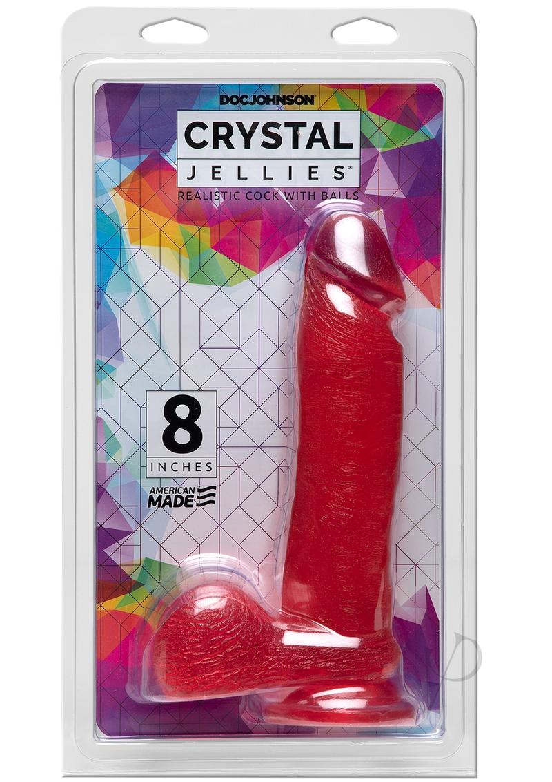 Crystal Jellies Ballsy Cocks 8 Pink_0