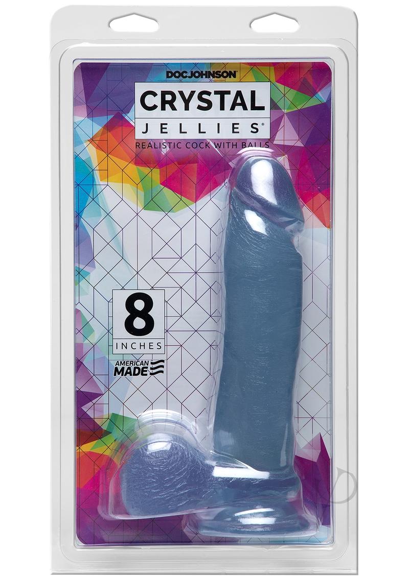 Crystal Jellies Ballsy Cocks 8 Clear_0