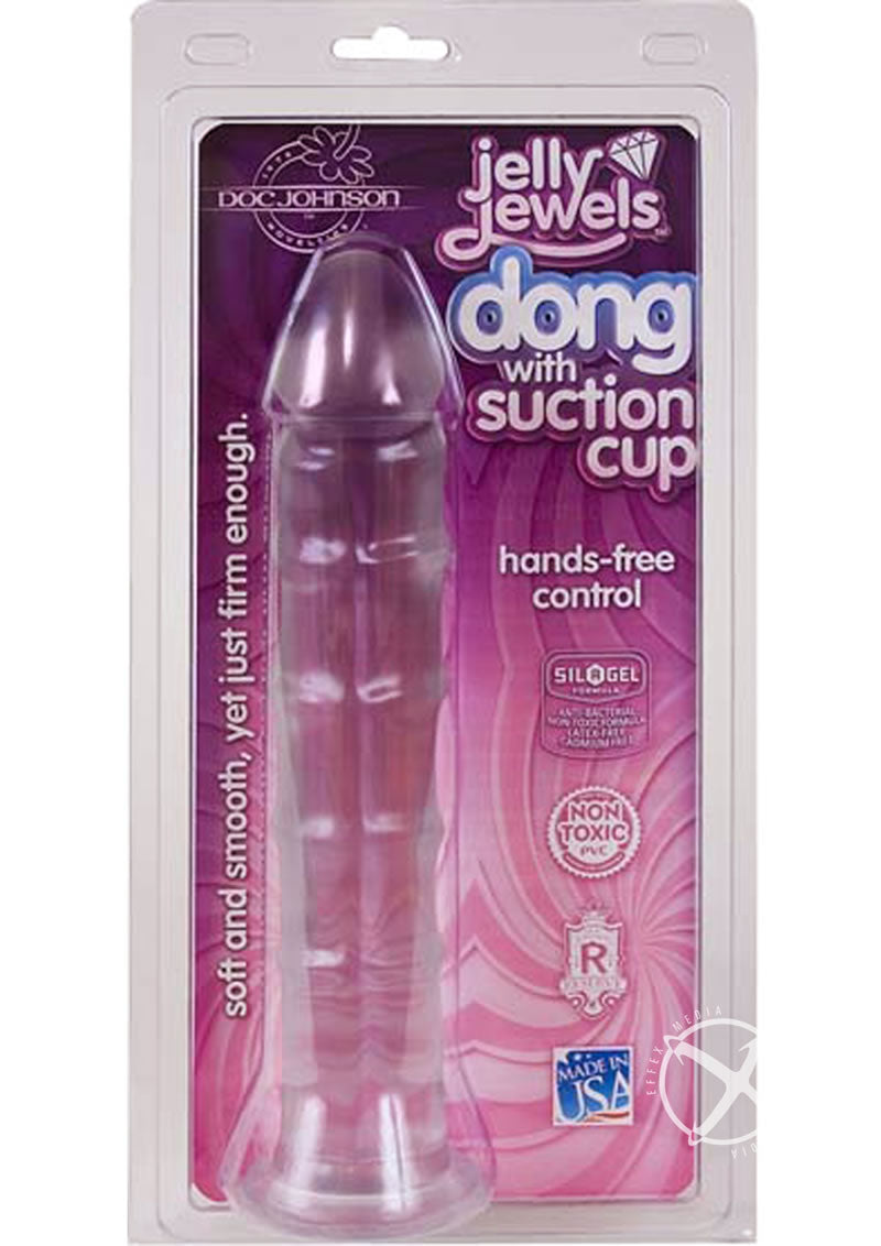 Jelly Jewel Dong W/suct Cup Diamond_0