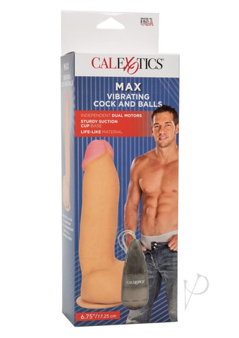 Image of Max Vibrating Cock and Balls_0