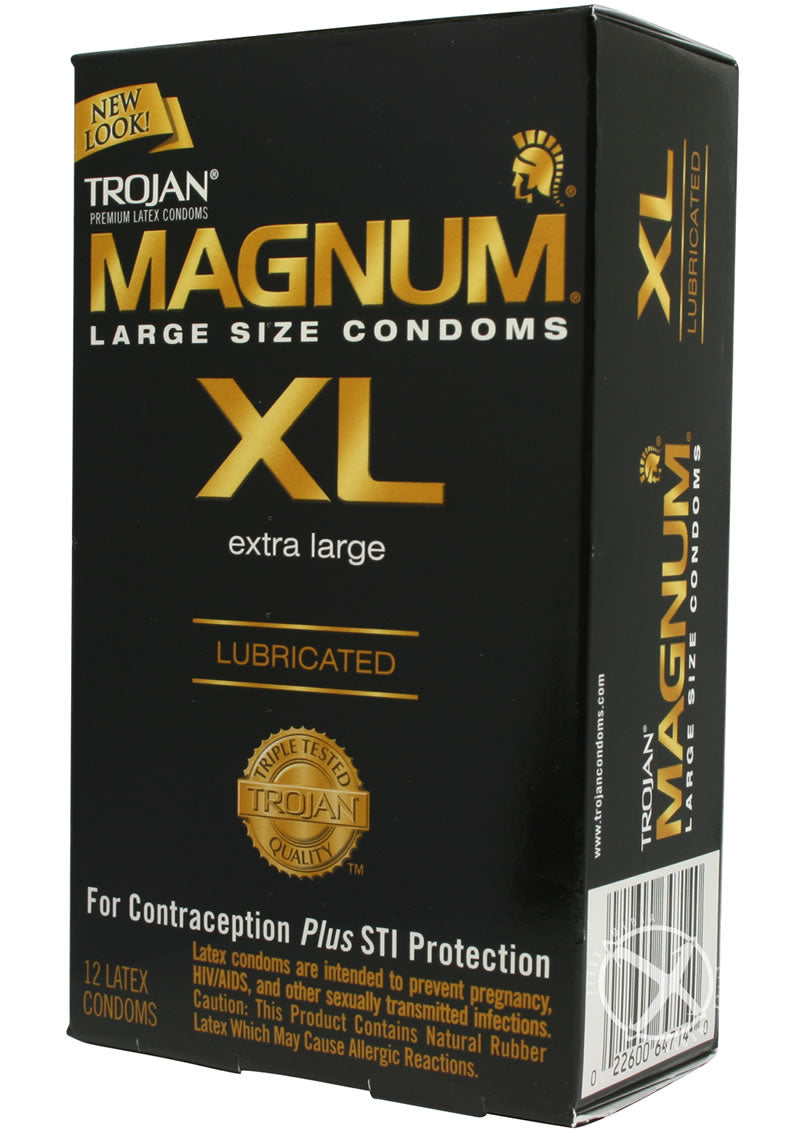 Trojan Magnum Extra Lg Lub 12`s_0