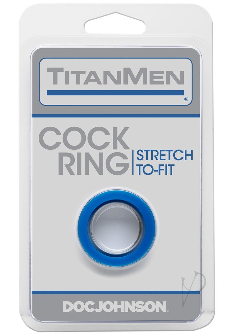 Titanmen Cock Ring Blue_0