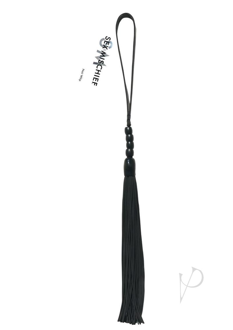 Sandm Beaded Flogger Noir_0