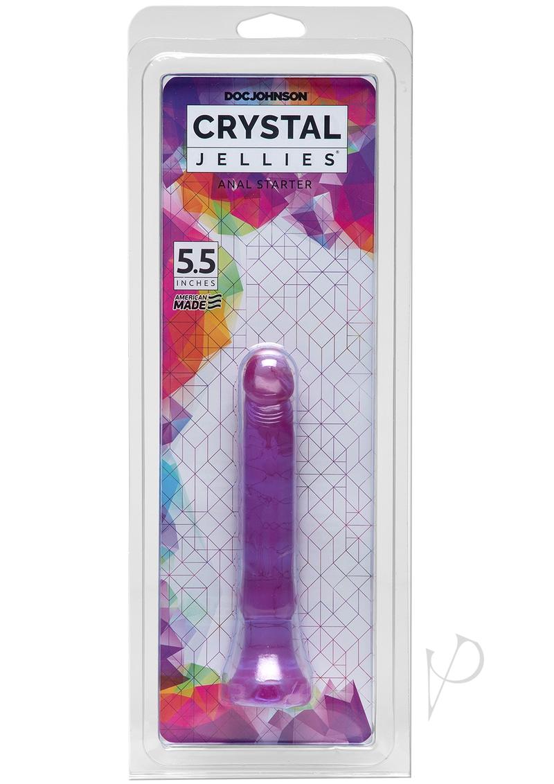 Crystal Jellies Anal Starter 5.5 Purple_0