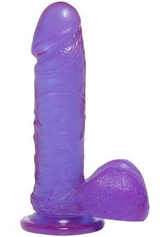 Crystal Jellies Ballsy Cock 7 Purple_1