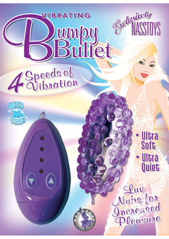 Vibrating Bumpy Bullet Purple_0