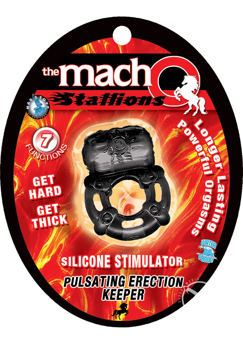 Macho Stallions Erection Keeper Black_0