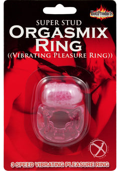 Stud Orgasmix Ring Magenta_0