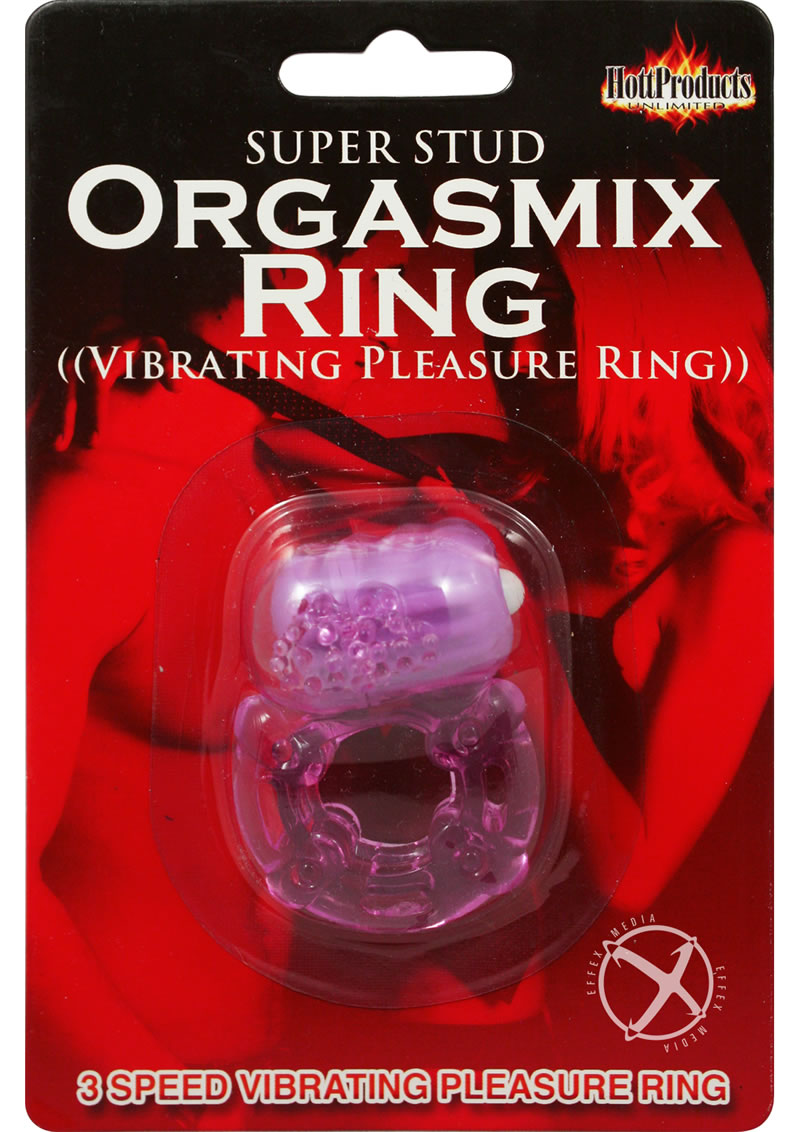 Stud Orgasmix Ring Purple_0