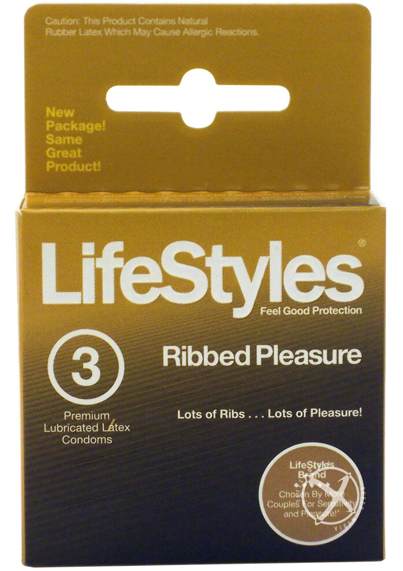 Lifestyles Vibra Ribbed 3`s_0