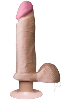 The Vibro Realistic Cock 8 Cock White_1