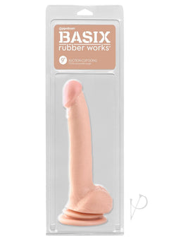 Basix 9 Suction Cup Dong Flesh_0