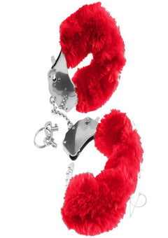 Ff Furry Cuffs Red_1