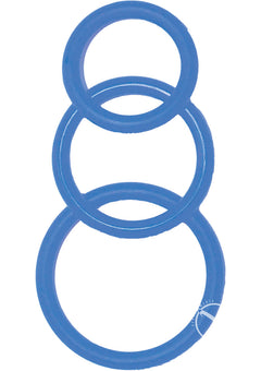 Super Silicone Cockrings Blue_1