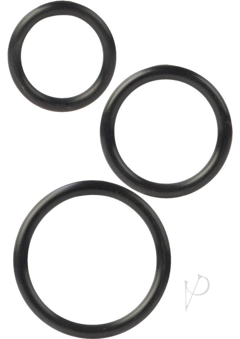 Silicone Support Rings - Black_1