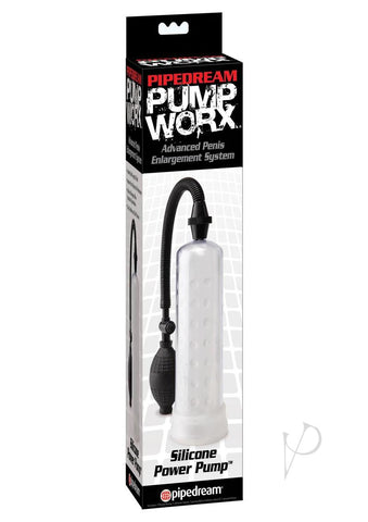 Image of Pump Worx Silicone Power Pump - Clear_0