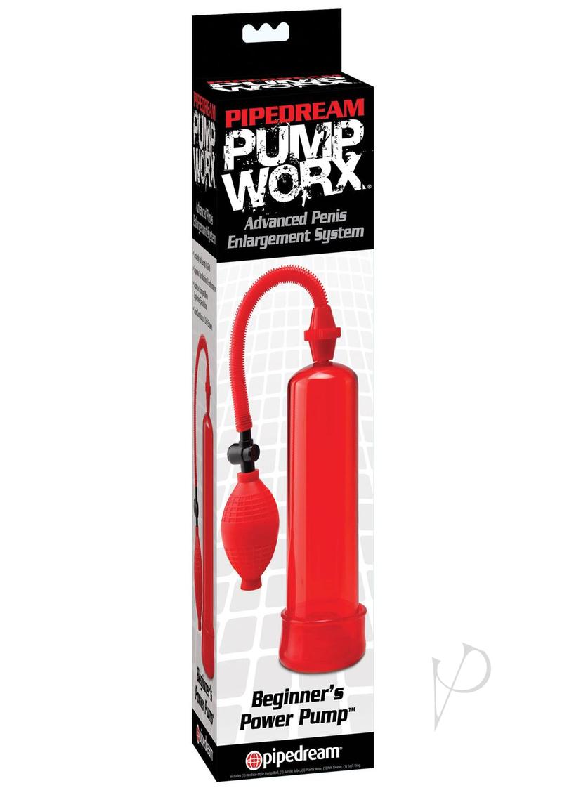 Pump Worx Beginners Power Pump - Red_0