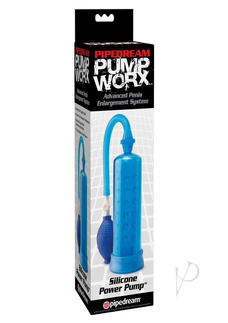 Pump Worx Silicone Power Pump - Blue_0