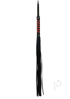 Sandm Red and Black Stripe Flogger_1