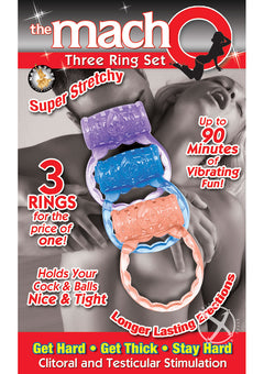 The Macho Collection 3 Ring Set_0