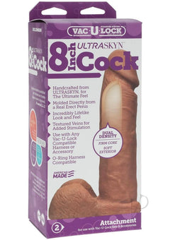 Vac U Lock Ur3 Cock 8 Brown_0