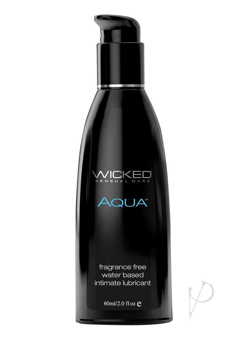 Wicked Aqua Unscented Lube 2oz_0