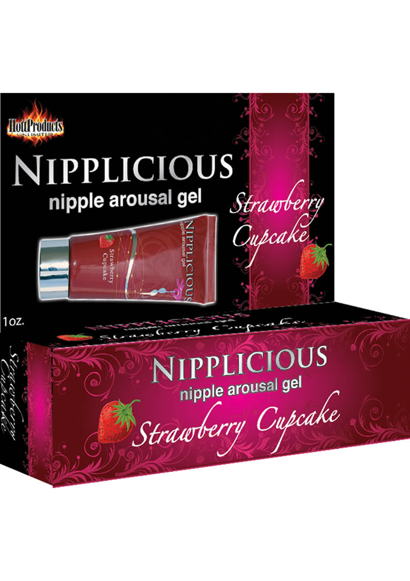 Nipplicious Arousal Gel 1oz Strawberry_0