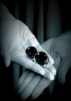Ffle Glass Ben Wa Balls Medium Black_1